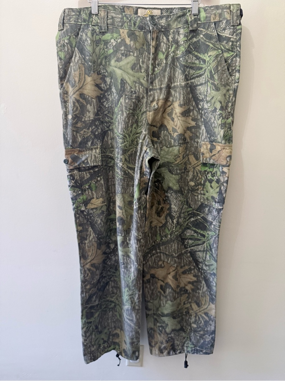 Vintage No Trace Camo Camouflage Hunting Mossy Oak Obsession Cargo Pants XL 42”